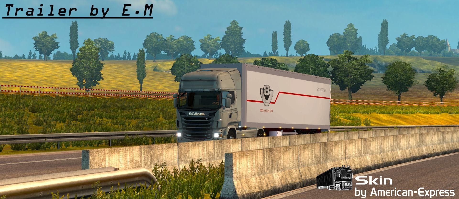 SCANIA TRAILER 1.22.X – Trailers mod for Euro Truck Simulator 2