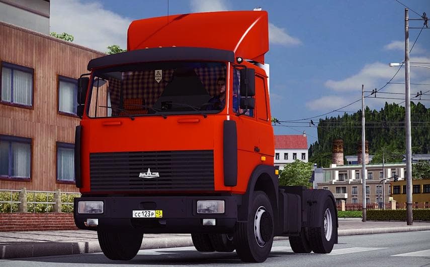 MAZ 5432-6422 1.22.X – Parts mod for Euro Truck Simulator 2