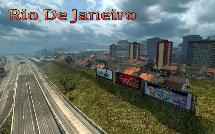 MAP OF RIO DE JANEIRO 1.22.X – Maps mod for Euro Truck Simulator 2