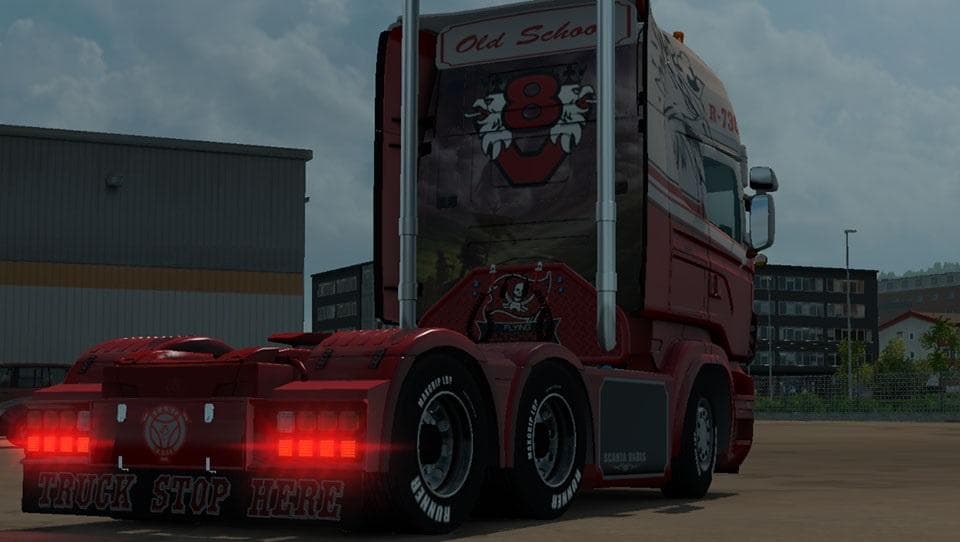 SCANIA RJL FLYD SKIN 1.22.X – Skins mod for Euro Truck Simulator 2