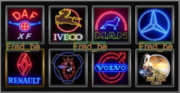 PLAYER LOGO V1.22 – Skins mod for Euro Truck Simulator 2