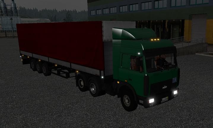 MAZ 5432-6422 V5.03 1.22.X – Trucks mod for Euro Truck Simulator 2