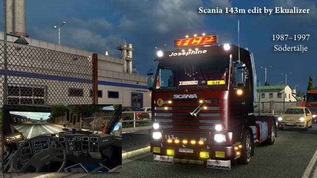 SCANIA 143M V3.5 – Sounds mod for Euro Truck Simulator 2