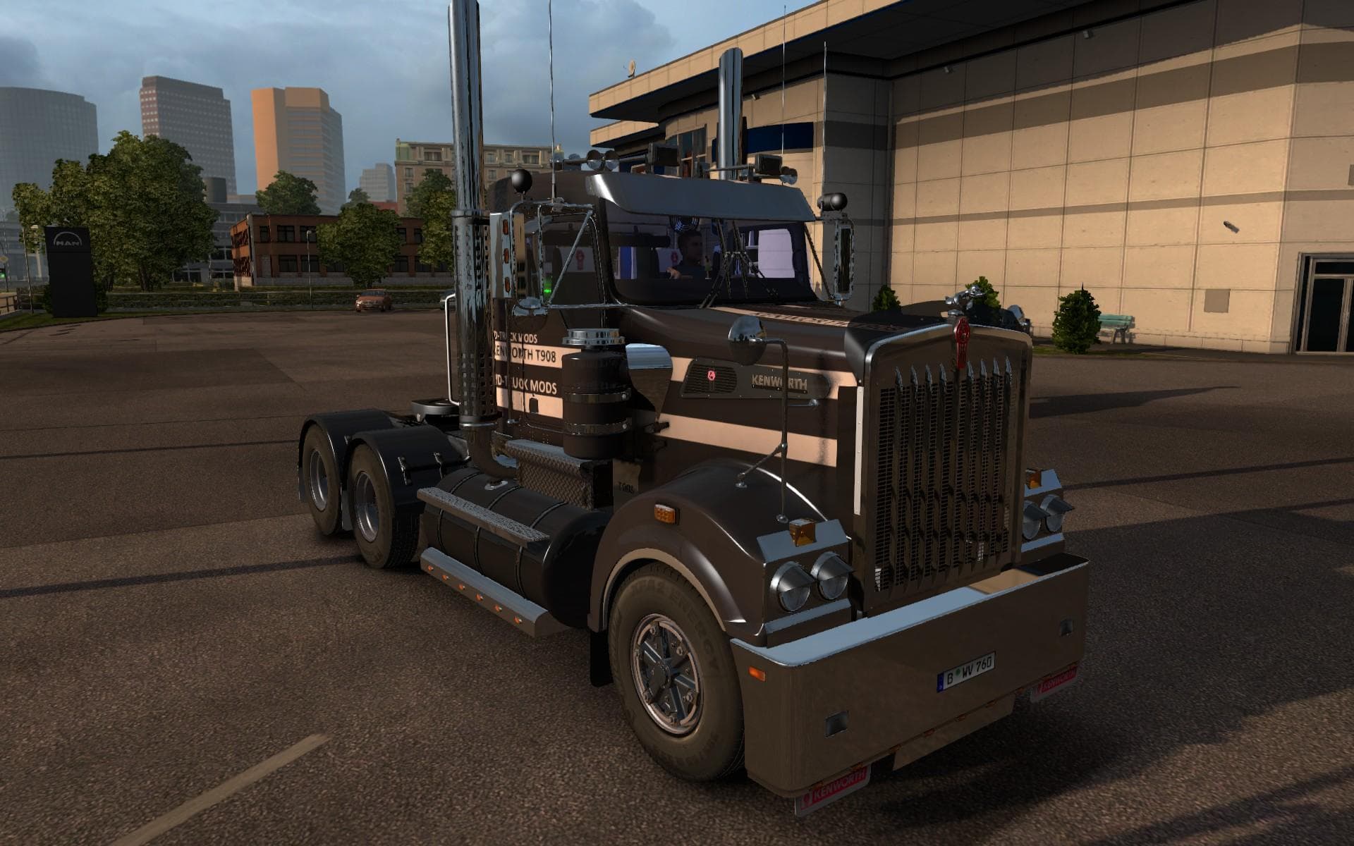 KENWORTH T908 V5.0 – Trucks mod for Euro Truck Simulator 2