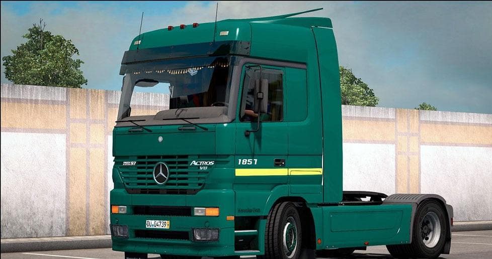 MERCEDES-BENZ ACTROS MP1 – Trucks mod for Euro Truck Simulator 2