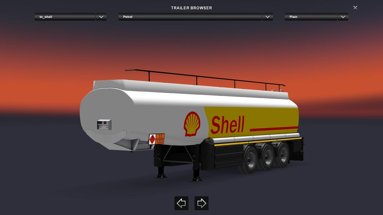 TRAILER FUEL TANK 1.22.X – Trailers mod for Euro Truck Simulator 2