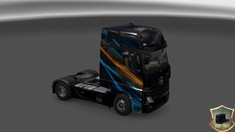 SKINS ABSTRACTION V1 FOR MERCEDES ACTROS 2014 – Skins mod for Euro Truck Simulator 2