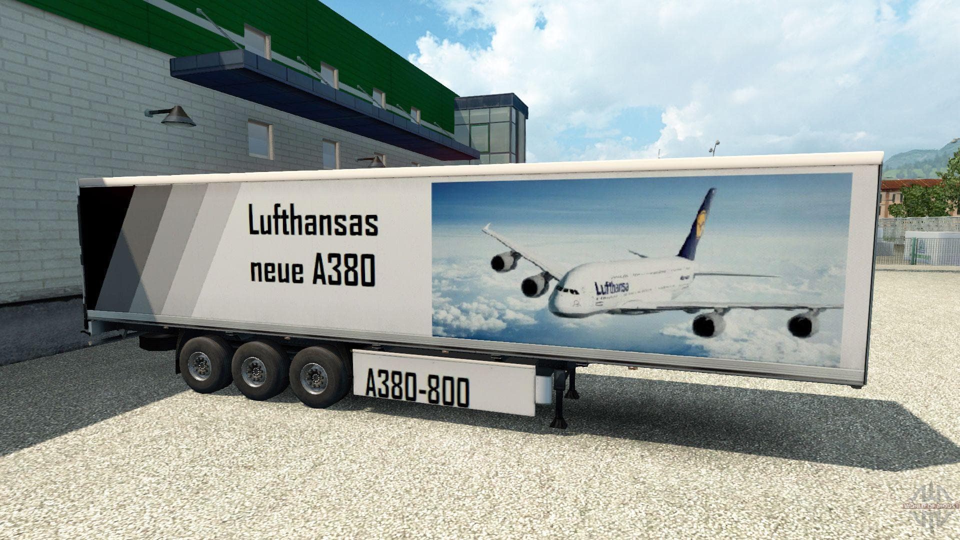 A380 TRAILERS 1.22.X – Trailers mod for Euro Truck Simulator 2