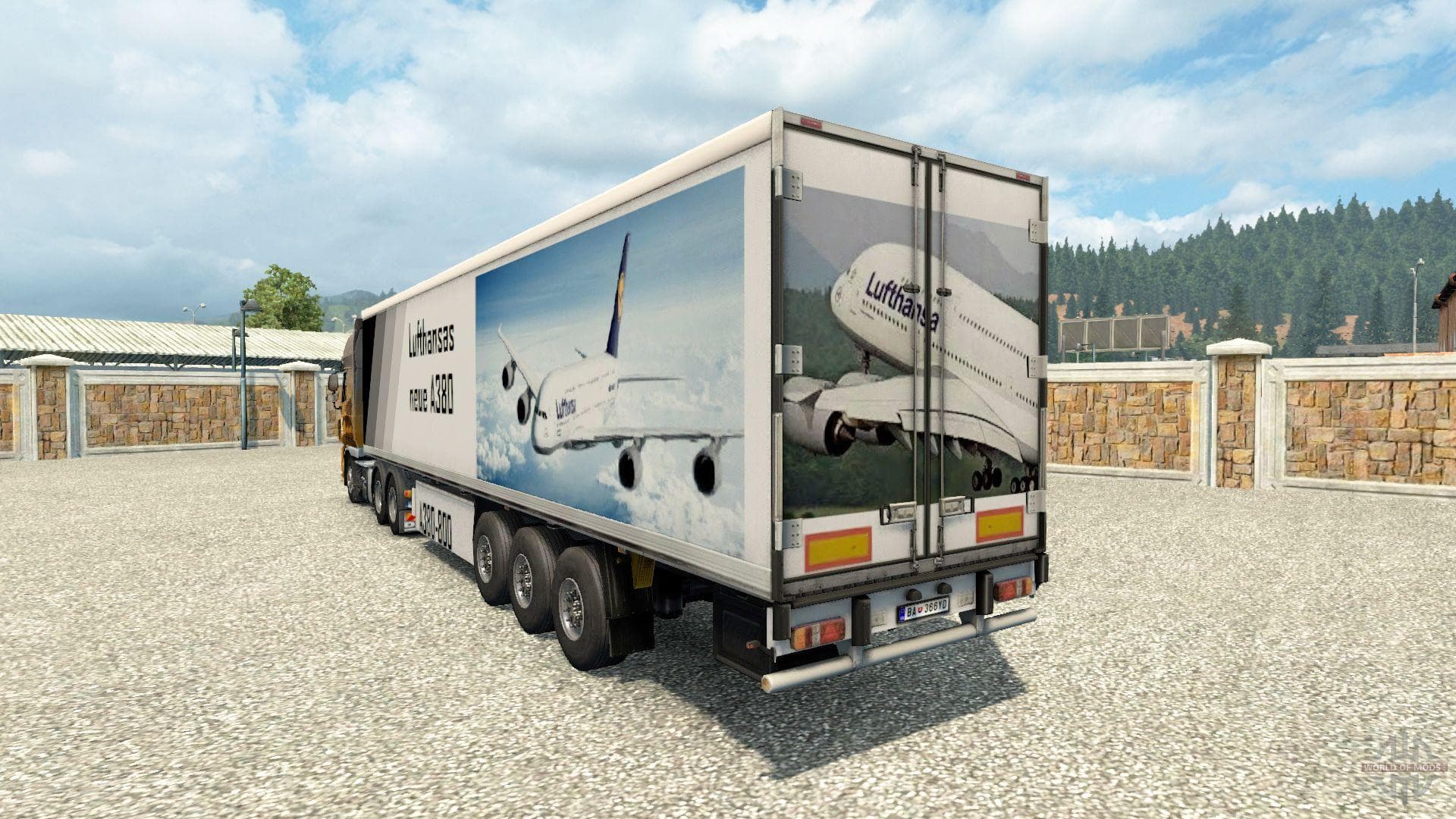 A380 TRAILERS 1.22.X - ETS2 mods download – trailers screenshot 2