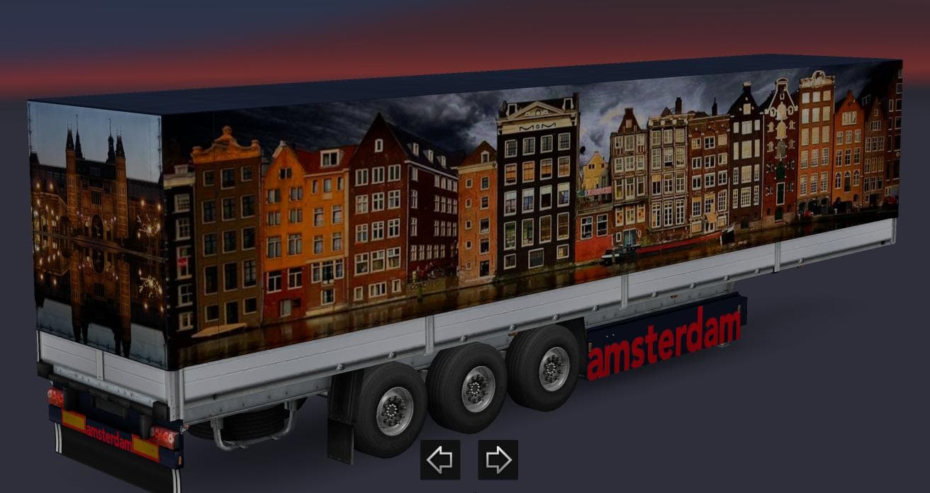 TRAILER PACK CAPITAL OF THE WORLD V2.0 – Trailers mod for Euro Truck Simulator 2