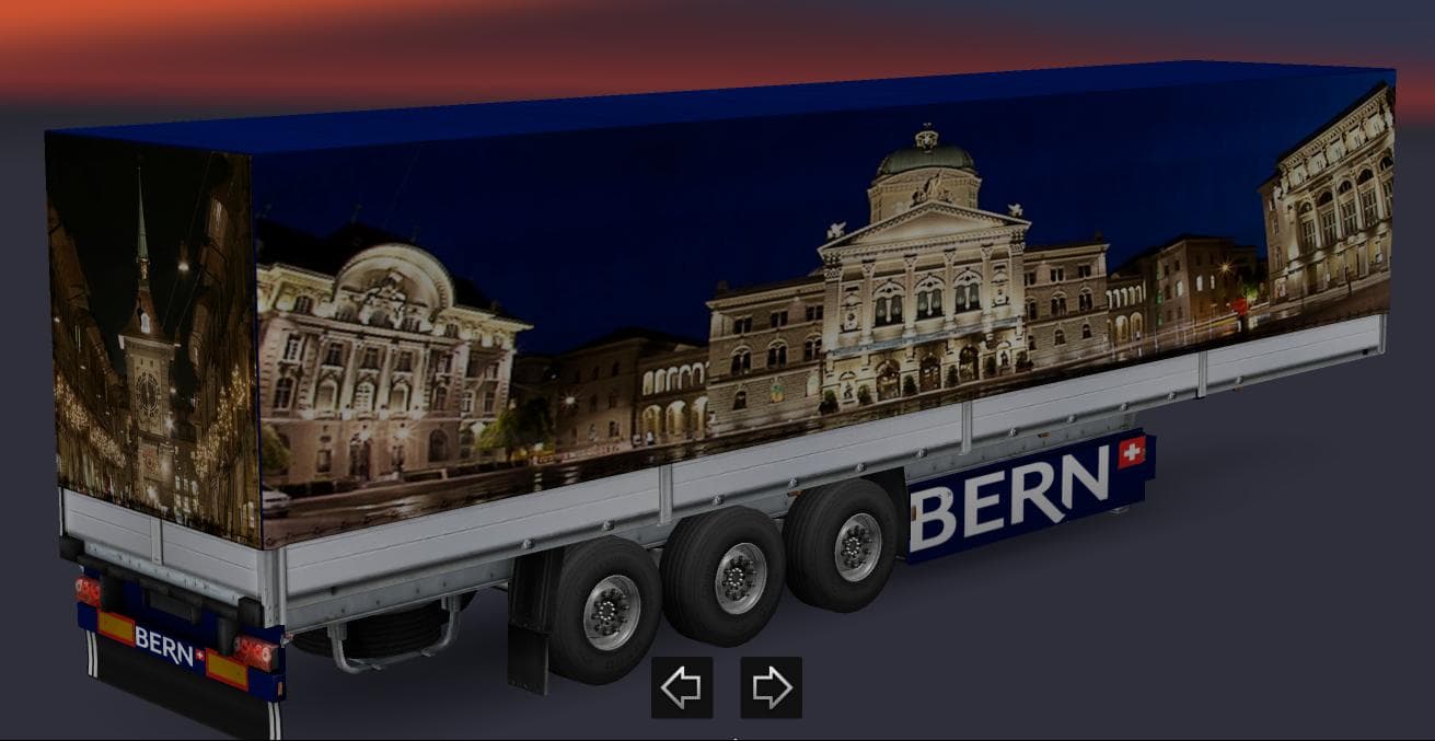 TRAILER PACK CAPITAL OF THE WORLD V2.0 - ETS2 mods download – trailers screenshot 2
