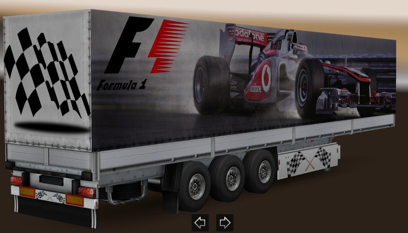 TRAILER PACK SPORT THEME V2.0 – Trailers mod for Euro Truck Simulator 2