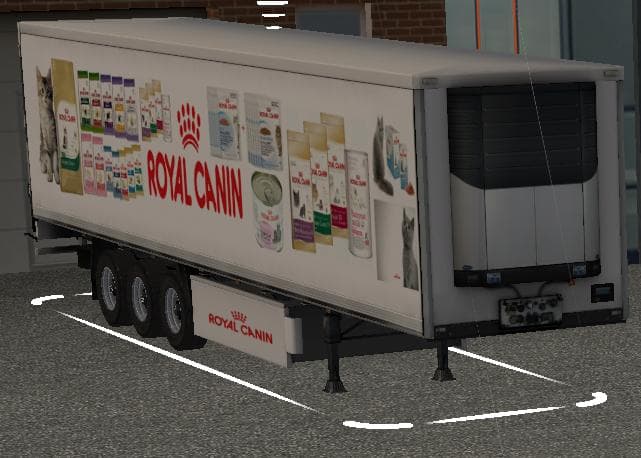 ROYAL CANIN TRAILER 1.22 – Trailers mod for Euro Truck Simulator 2