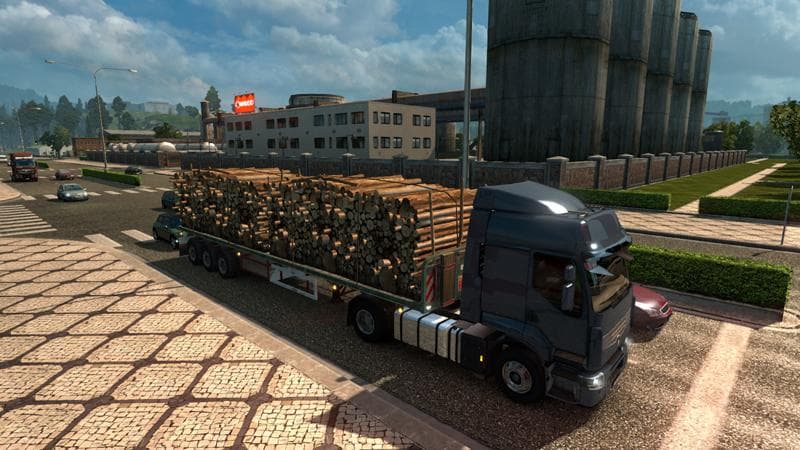 MOD TRAILER FLAT BED 1.22.X - ETS2 mods download – trailers screenshot 2