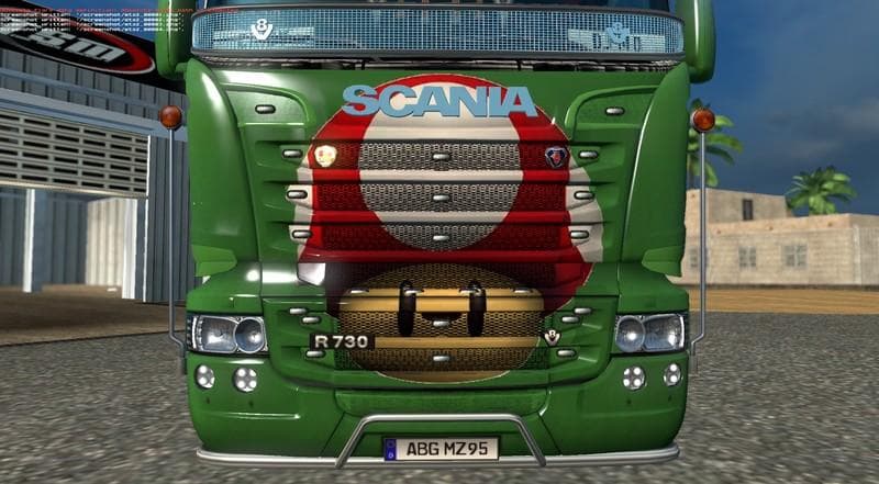 SUPER MARIO SCANIA RJL 1.22.X - ETS2 mods download – skins screenshot 2
