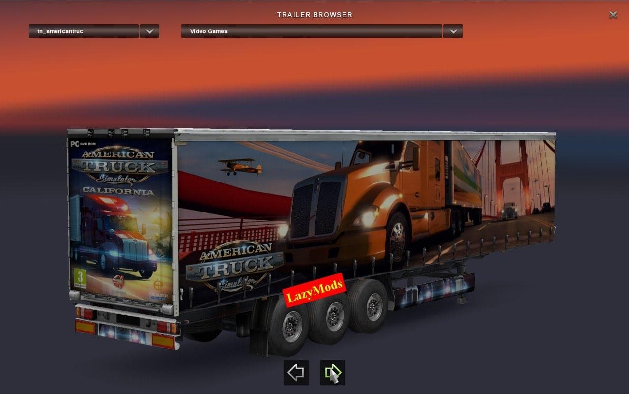 AMERICAN TRUCK SIMULATOR BY LAZYMODS – Trucks mod for Euro Truck Simulator 2