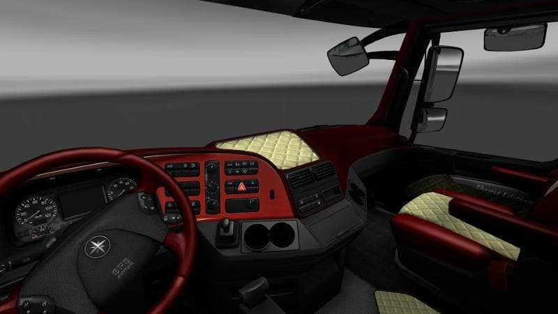 THREE MB ACTROS INTERIORS 1.22.X - ETS2 mods download – other screenshot 2