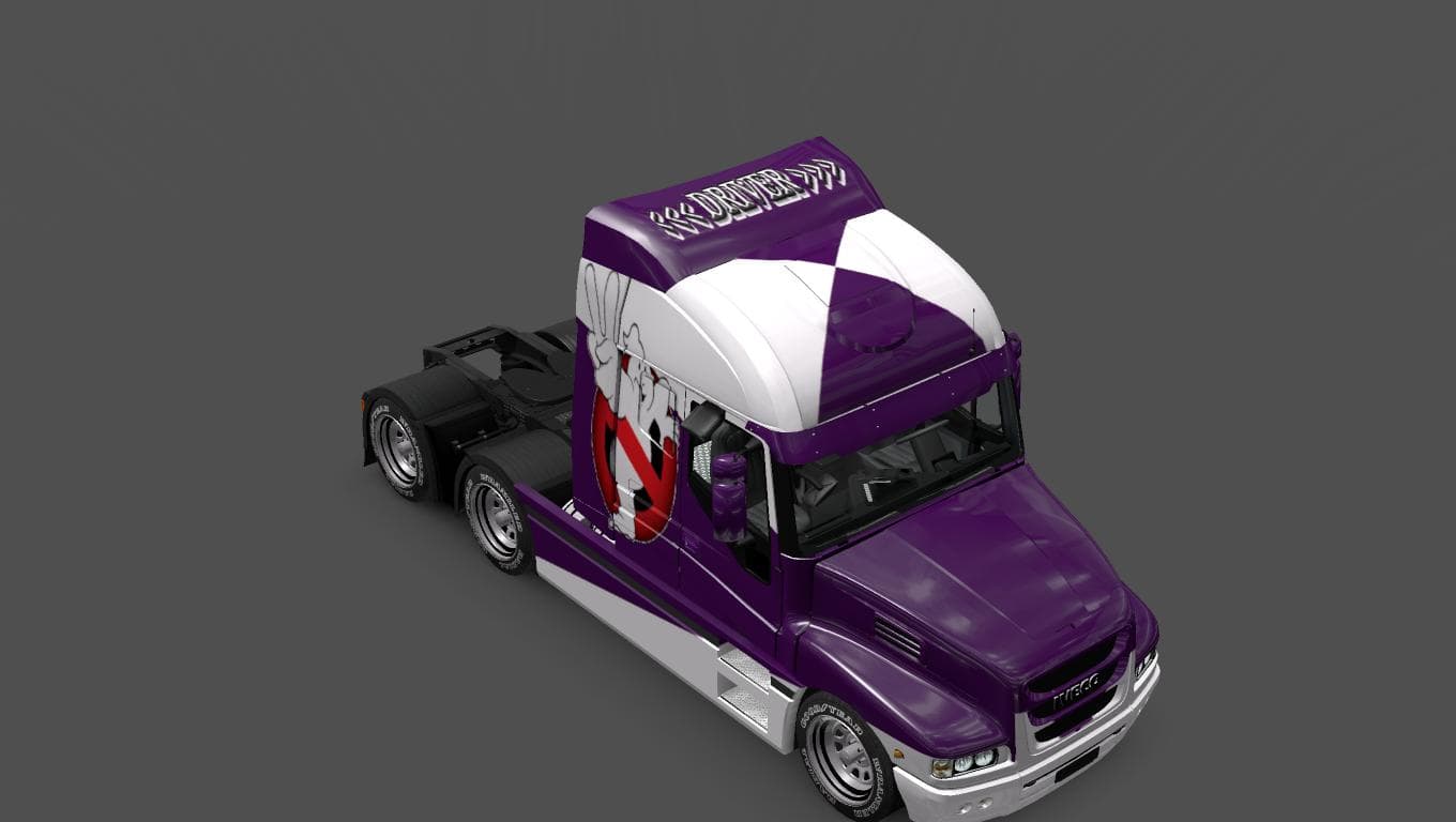 IVECO STRATOR GHOST SKIN 1.22 – Skins mod for Euro Truck Simulator 2