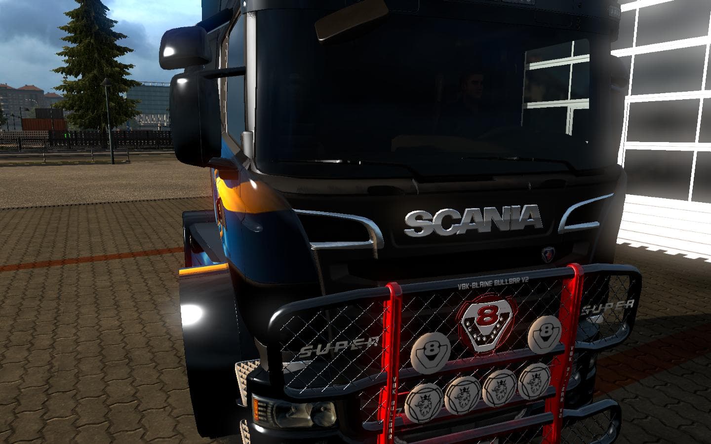 BULLBAR W100 – Parts mod for Euro Truck Simulator 2