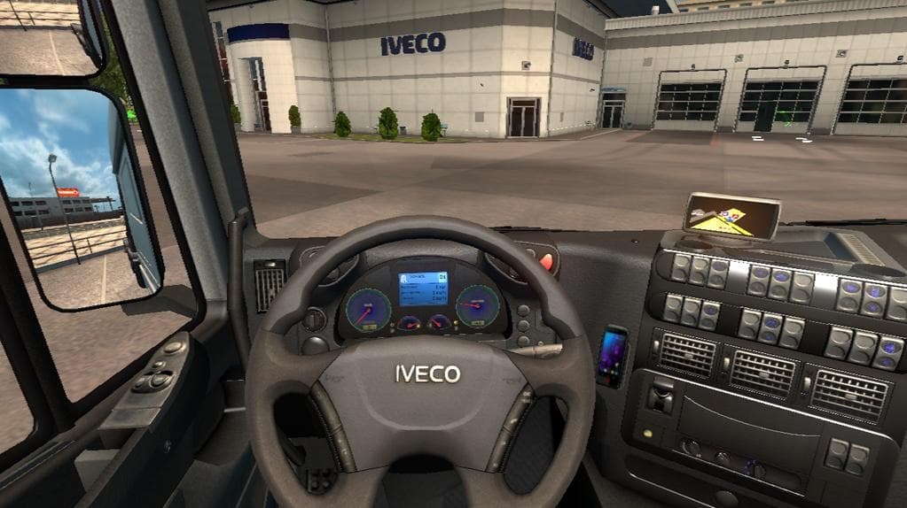 COLOR DASHBOARD FOR IVECO STRALIS 1.22.X – Parts mod for Euro Truck Simulator 2