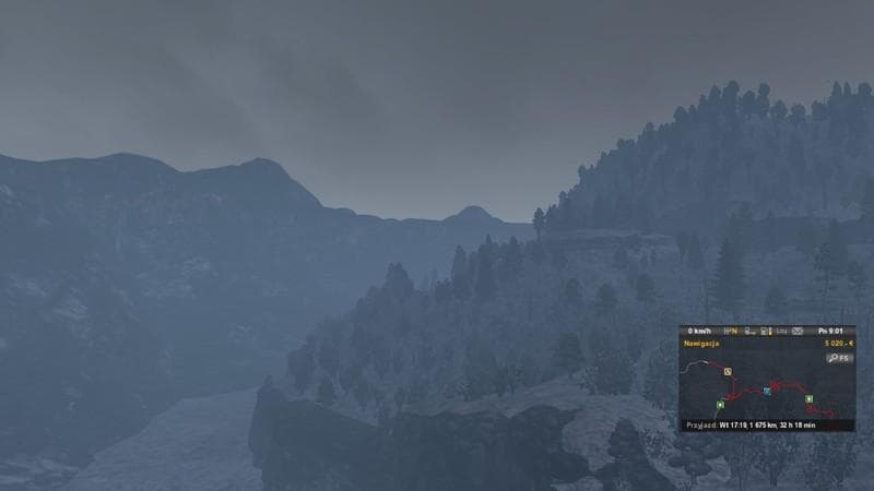 POLISH WINTER DAYLIGHT HOURS V1.2 - ETS2 mods download – mod screenshot 2