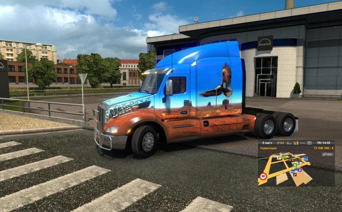 PETERBILT 579 [1.22.X] FIXED 1.22.X – Trucks mod for Euro Truck Simulator 2