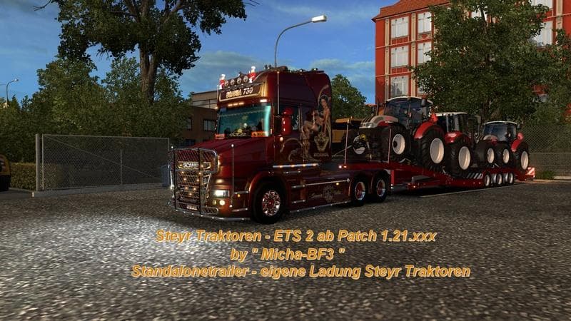 STEYR TRACTORS 1.22.X – Parts mod for Euro Truck Simulator 2