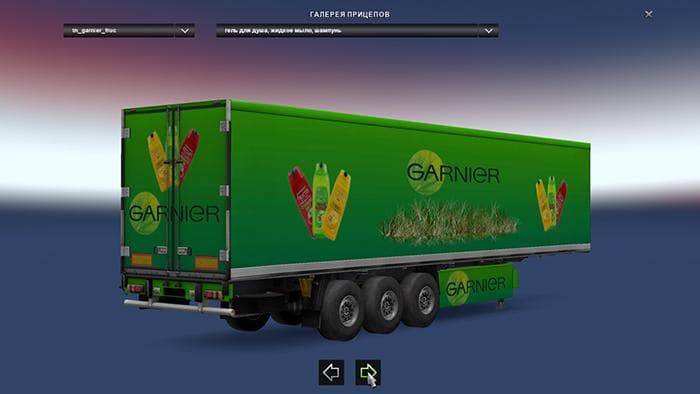 GARNIER FRUCTIS COMBO SKIN 1.22 - ETS2 mods download – skins screenshot 2