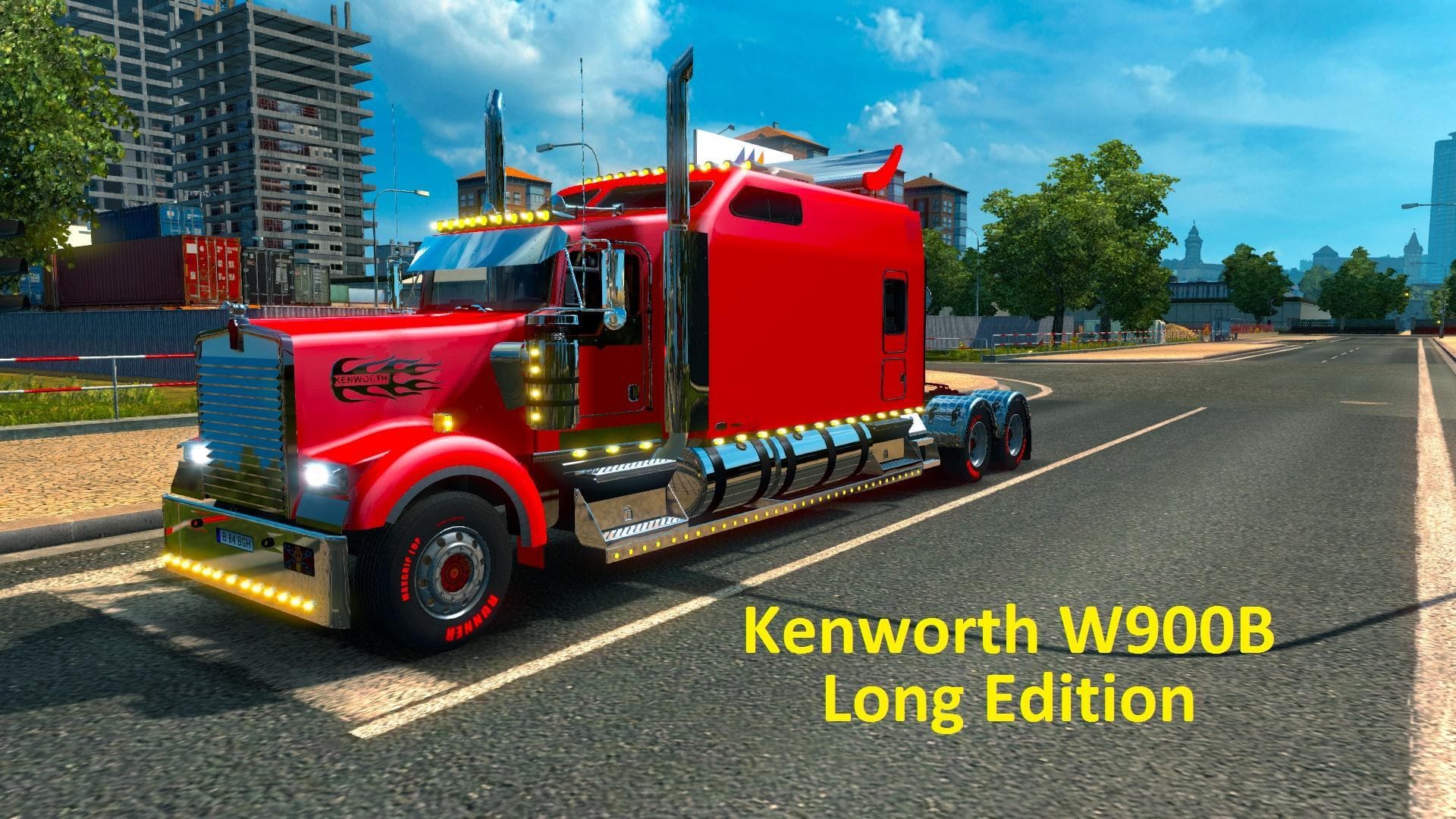 KENWORTH W900B LONG EDITION FIXED BY H.TRUCKER – Trucks mod for Euro Truck Simulator 2