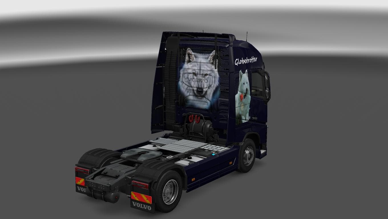 VOLVO FH 2012 WOLF SKIN 1.22 – Skins mod for Euro Truck Simulator 2