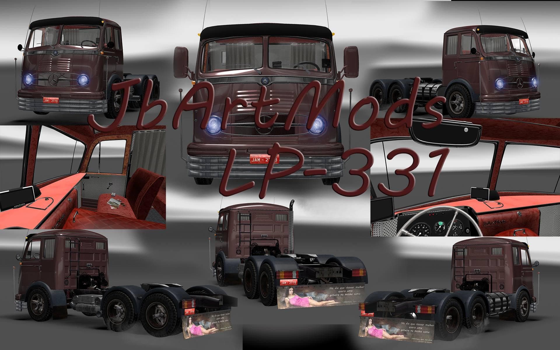MERCEDES BENZ LP-331 – Trucks mod for Euro Truck Simulator 2