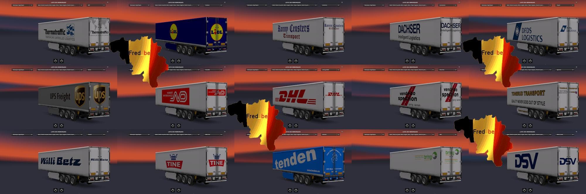 TRAILER PACK FRIDGE (REPLACES) 1.22.X - ETS2 mods download – trailers screenshot 2