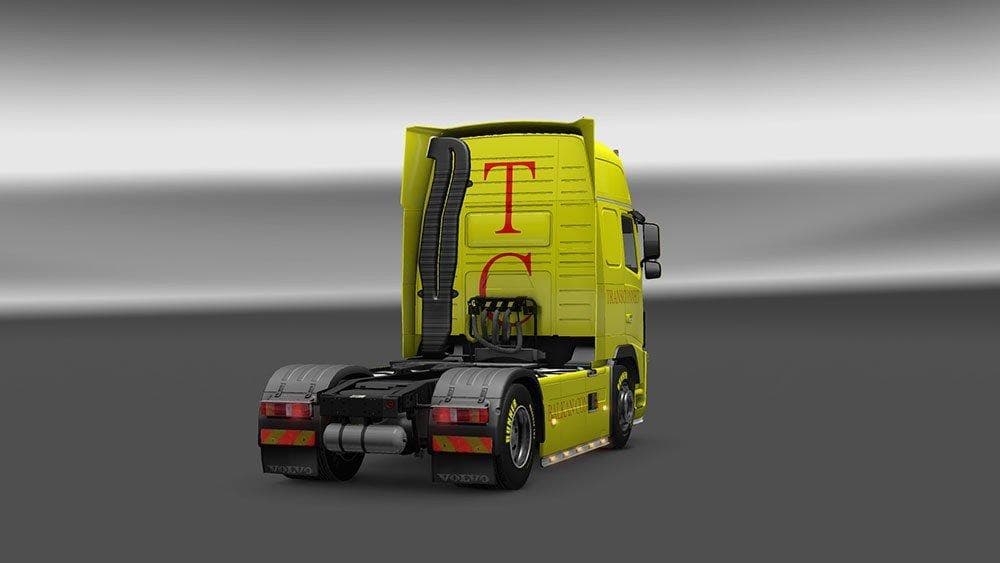 VOLVO FH16 2009 TRANSCONNECT SKIN 1.22 – Skins mod for Euro Truck Simulator 2