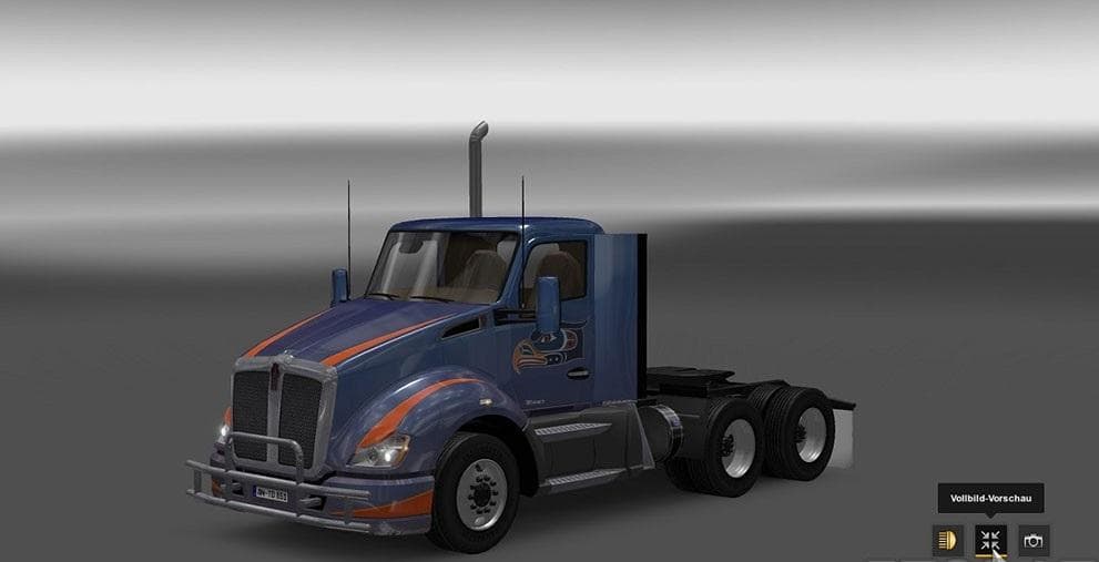 KENWORTH T680 FROM ATS FOR ETS2 - ETS2 mods download – trucks screenshot 2