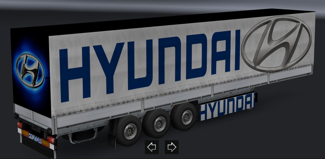 TRAILER PACK CAR BRANDS V3.0 1.22 - ETS2 mods download – trailers screenshot 2
