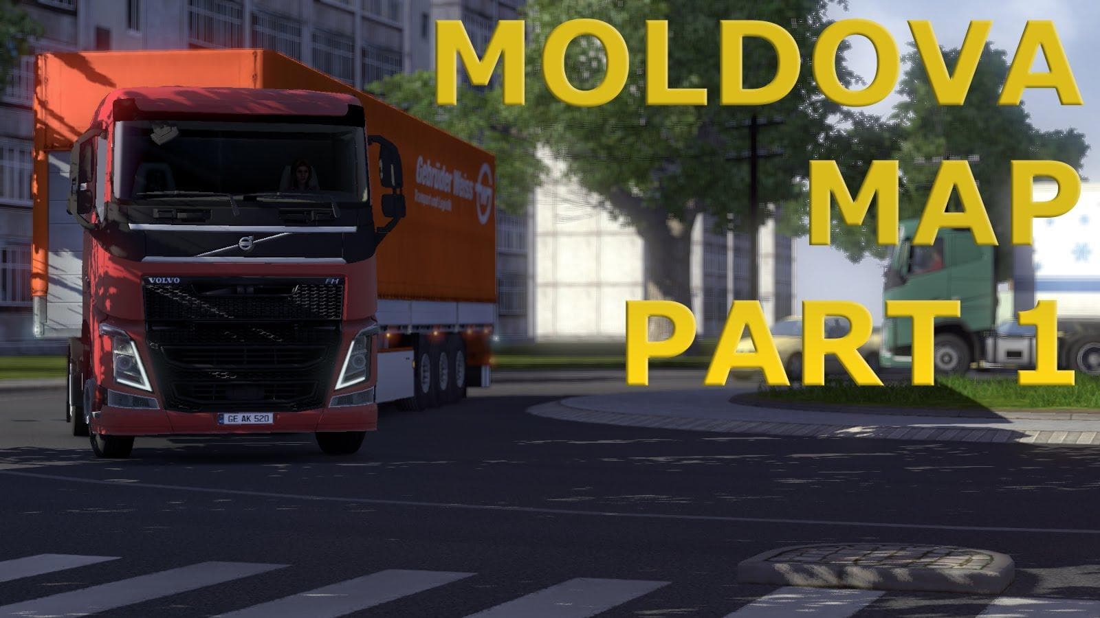 Republic of Moldova Map Project RC1 – Maps mod for Euro Truck Simulator 2