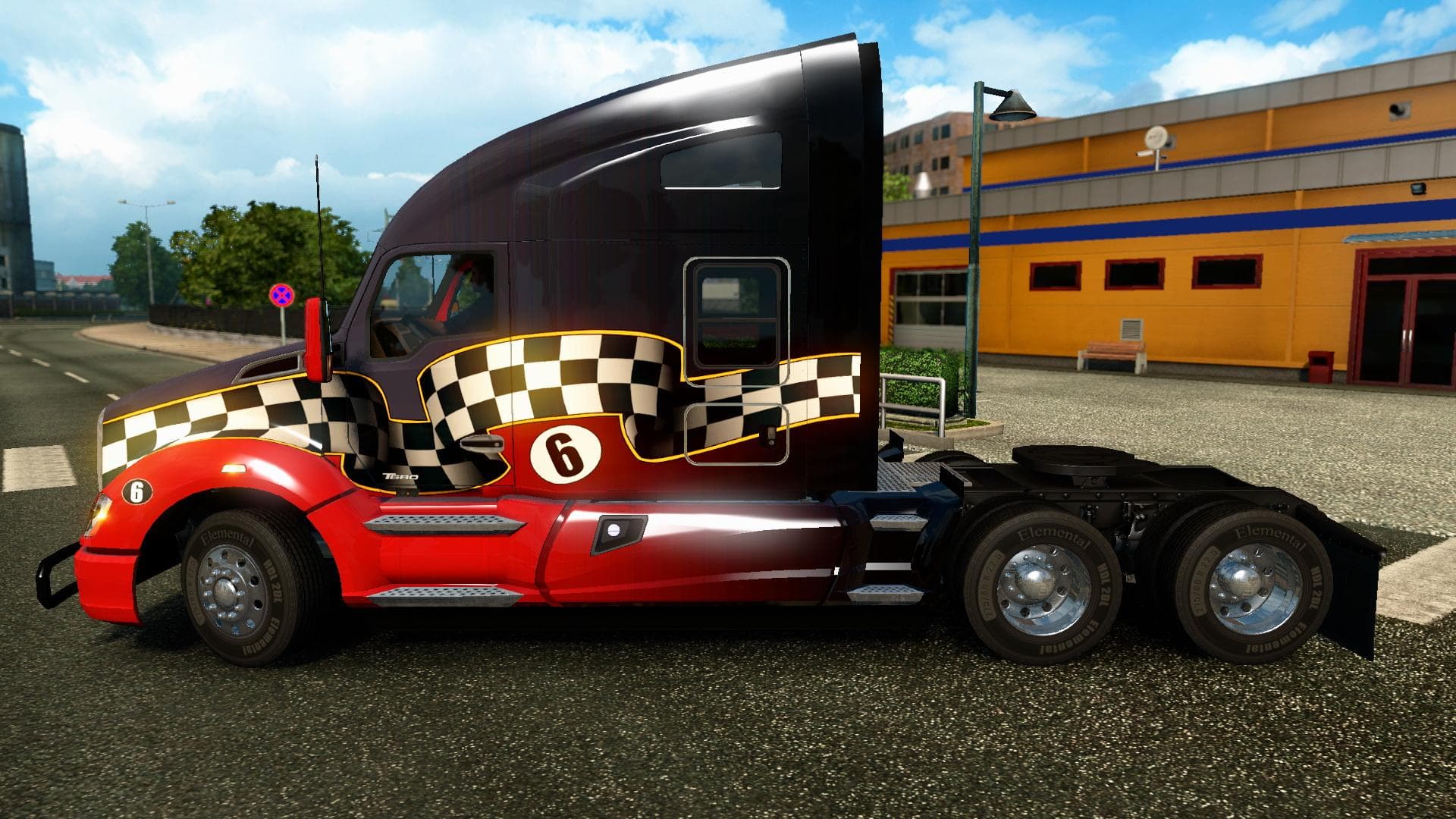 KENWORTH T680 + INTERIOR FROM ATS V1.0 – Trucks mod for Euro Truck Simulator 2