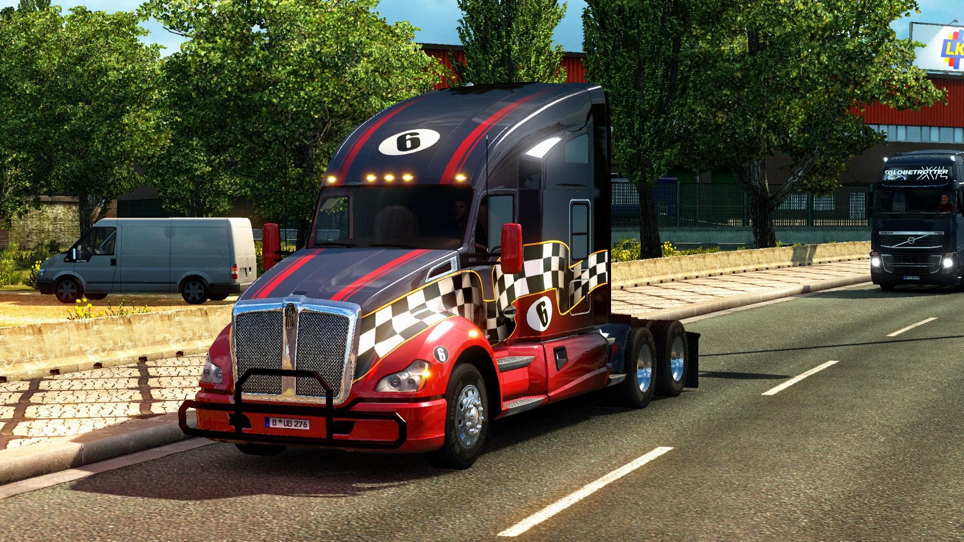 KENWORTH T680 + INTERIOR FROM ATS V1.0 - ETS2 mods download – trucks screenshot 2