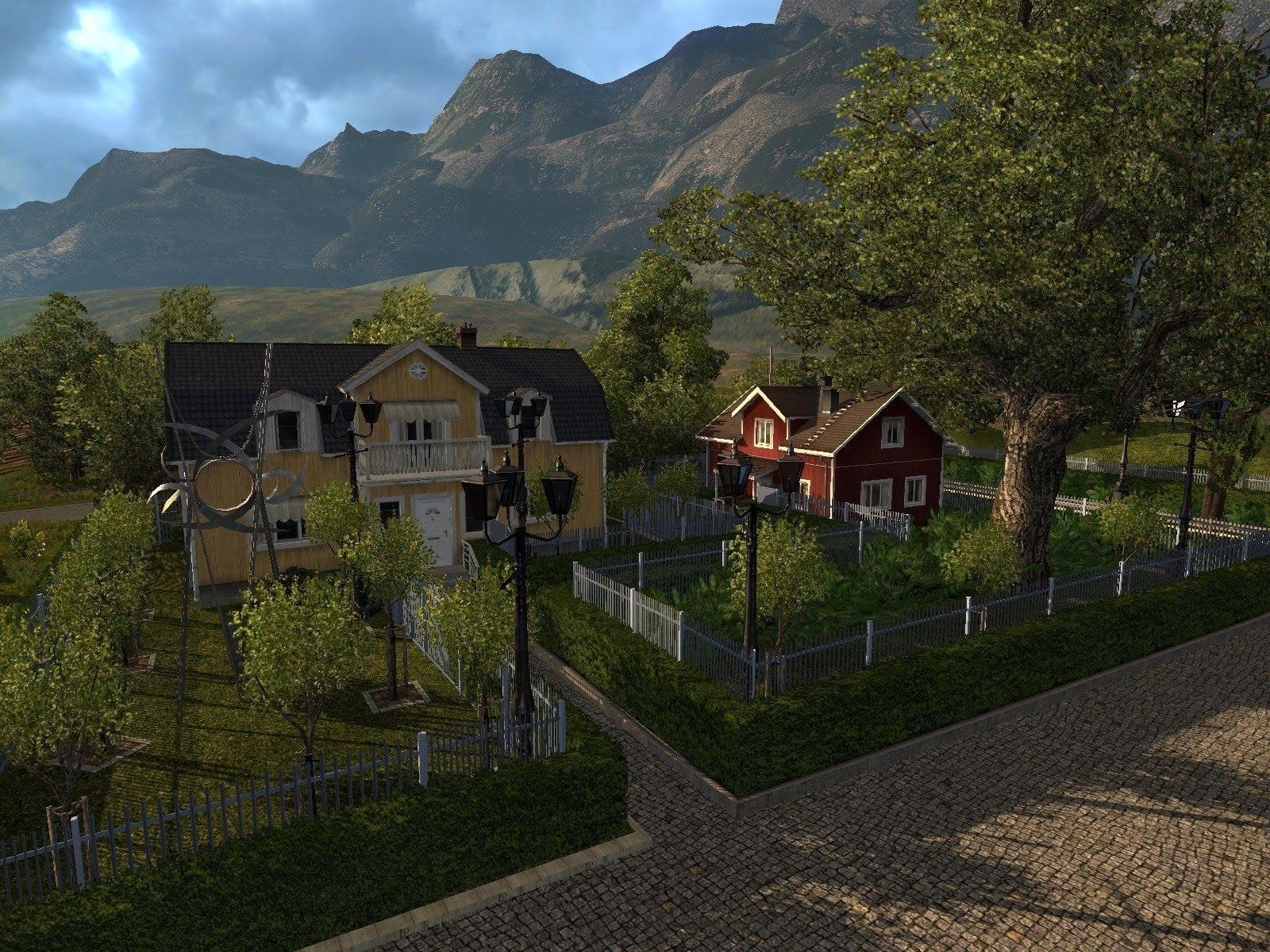 3 IN 1 HOUSES BY ANTO007 V0.2 – Maps mod for Euro Truck Simulator 2