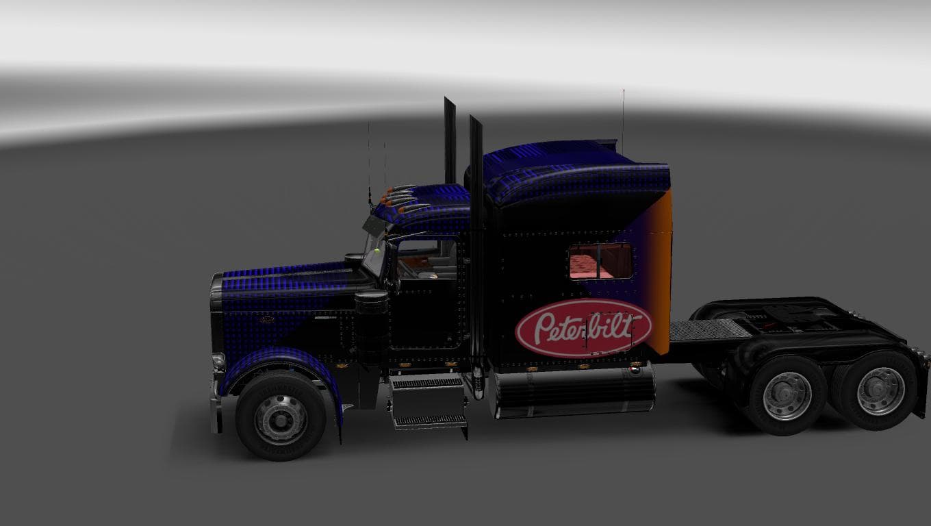 PETERBILT 389 AGRISSIVE SKIN 1.22 – Skins mod for Euro Truck Simulator 2
