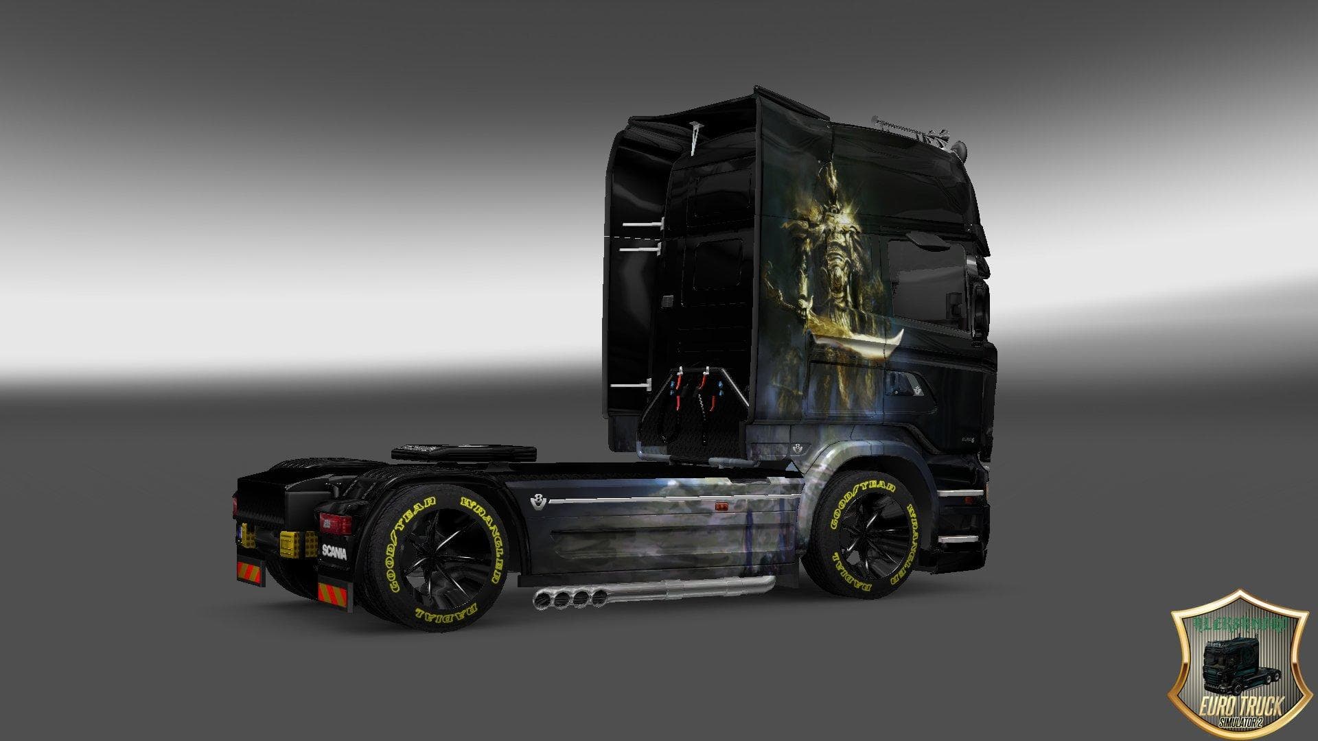 SCANIA STREAMLINE TITANS SKIN – Skins mod for Euro Truck Simulator 2