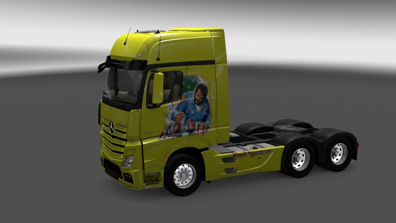 BUD AND TERENCE COMBO SKIN – Skins mod for Euro Truck Simulator 2
