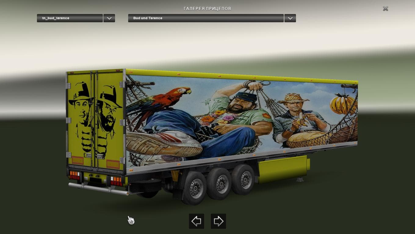 BUD AND TERENCE COMBO SKIN - ETS2 mods download – skins screenshot 2