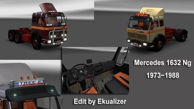 MERCEDES BENZ 1632 NG FIXED – Trucks mod for Euro Truck Simulator 2