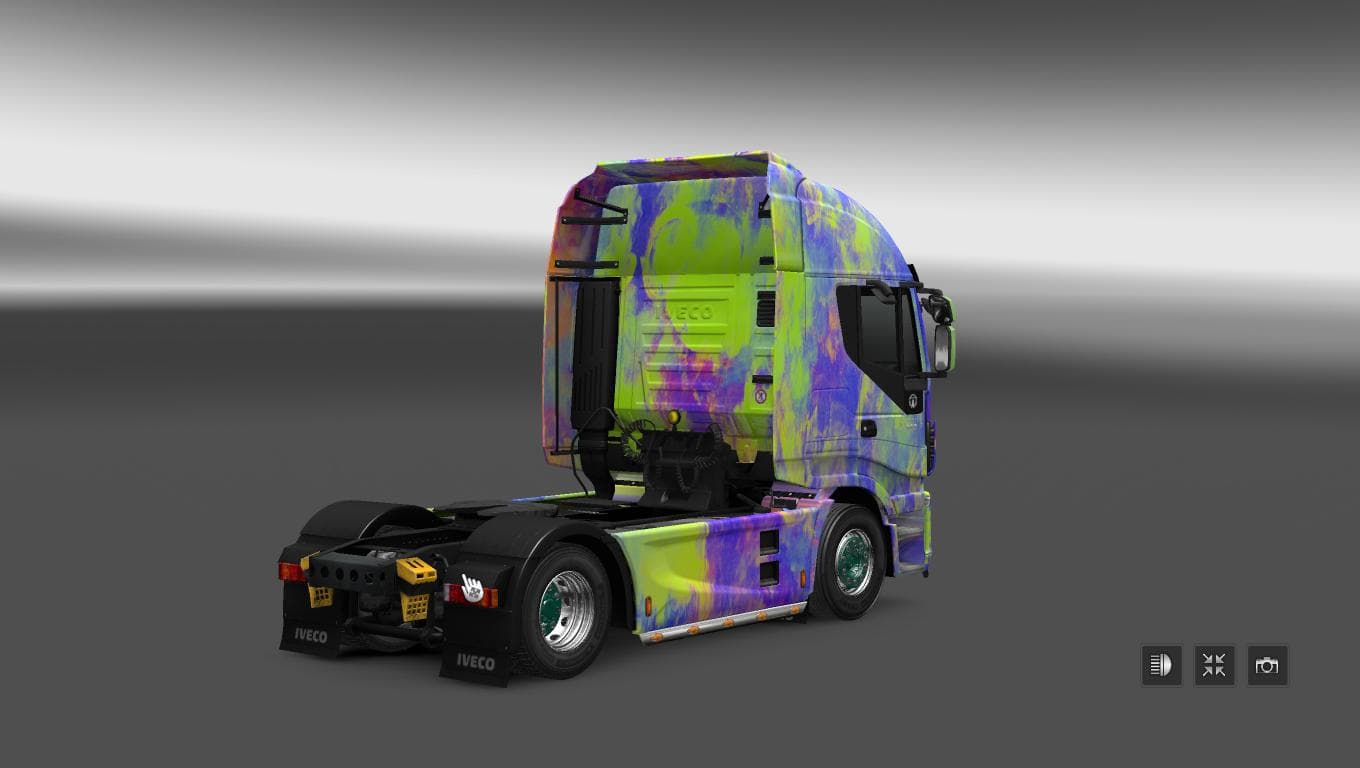 IVECO HI-WAY ABSTRACT SKIN - ETS2 mods download – skins screenshot 2