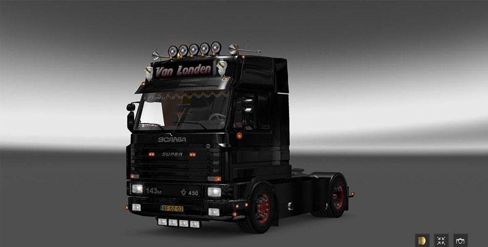 SCANIA 143M + V8 SOUND – Sounds mod for Euro Truck Simulator 2
