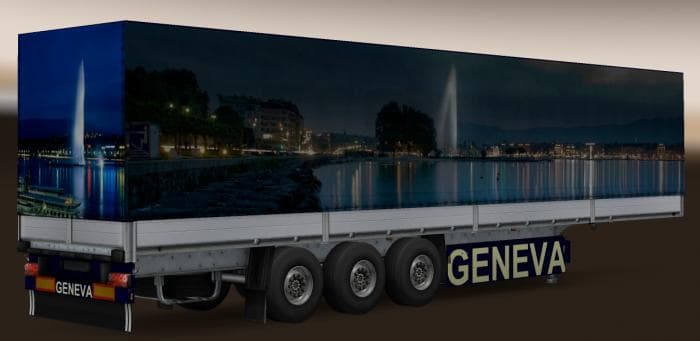 TRAILER PACK CITIES OF THE WORLD V1.0 – Trailers mod for Euro Truck Simulator 2
