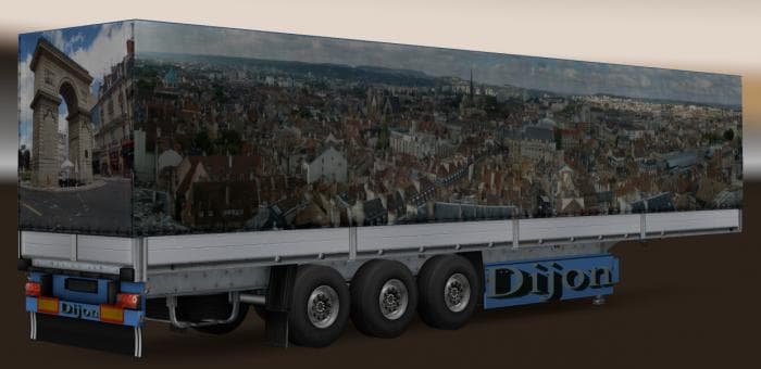 TRAILER PACK CITIES OF THE WORLD V1.0 - ETS2 mods download – trailers screenshot 2