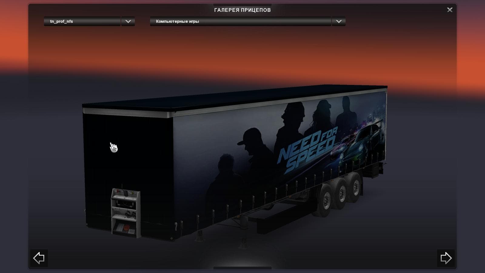 NFS & GTA CRIMINAL RUSSIA TRAILERS – Trailers mod for Euro Truck Simulator 2