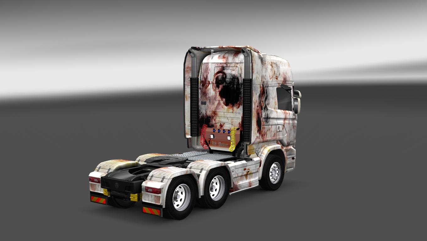 SCANIA STREAMLINE ABSTRACT SKIN - ETS2 mods download – skins screenshot 2